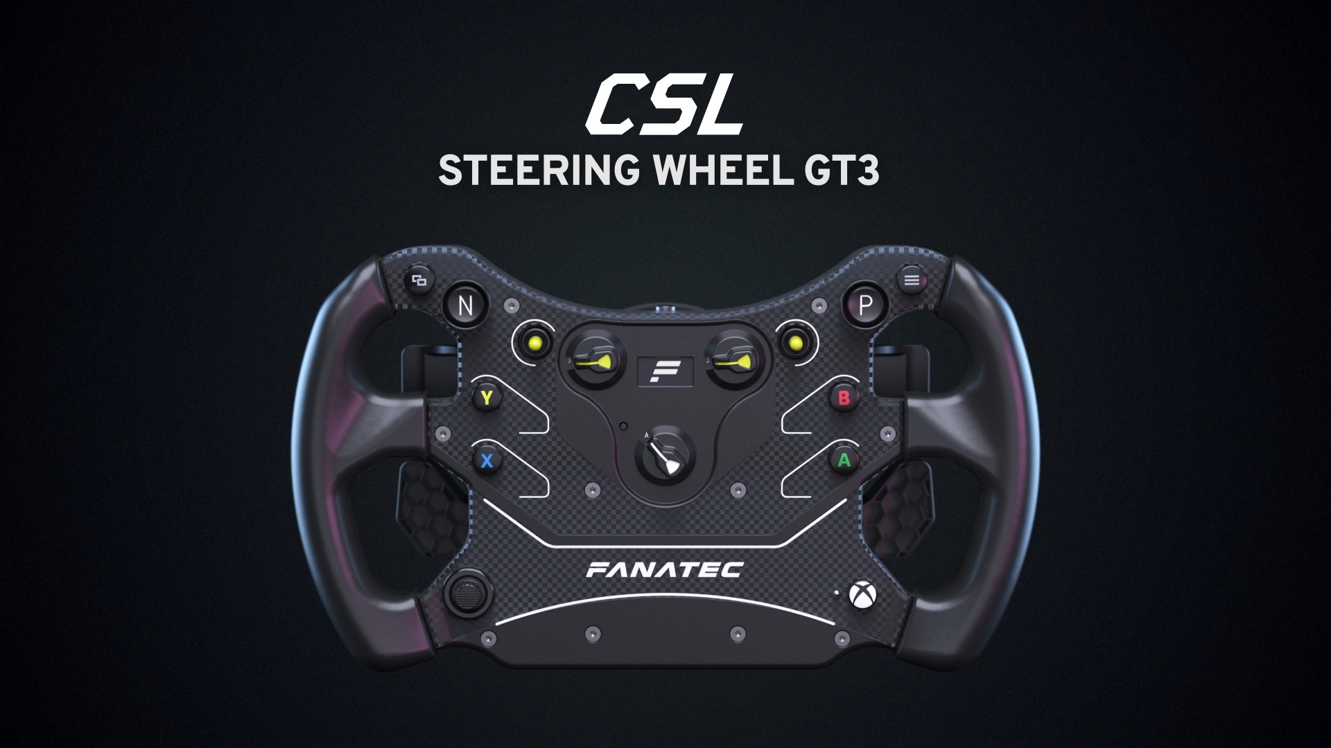 GT3 returns to the CSL Series! Meet the CSL Steering Wheel GT3, a 