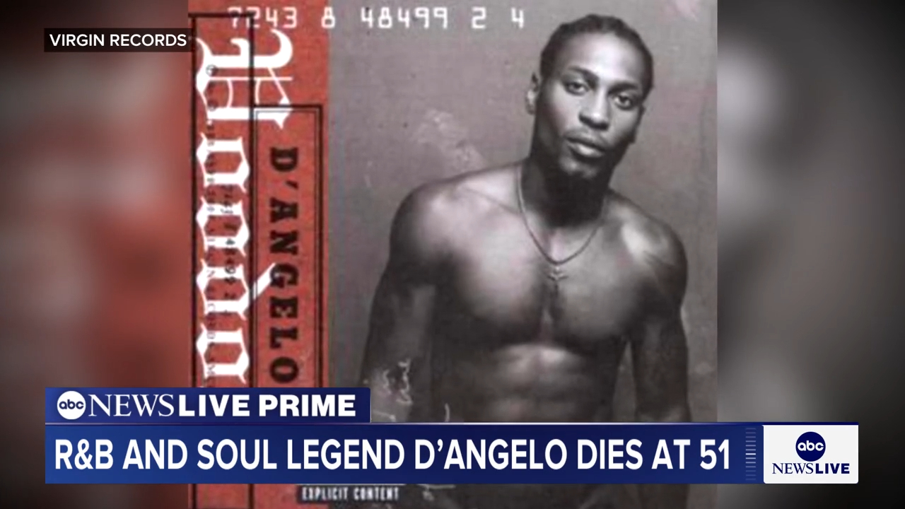 R&B and soul icon D’Angelo — known for hits like “Brown Sugar,” “Lady ...