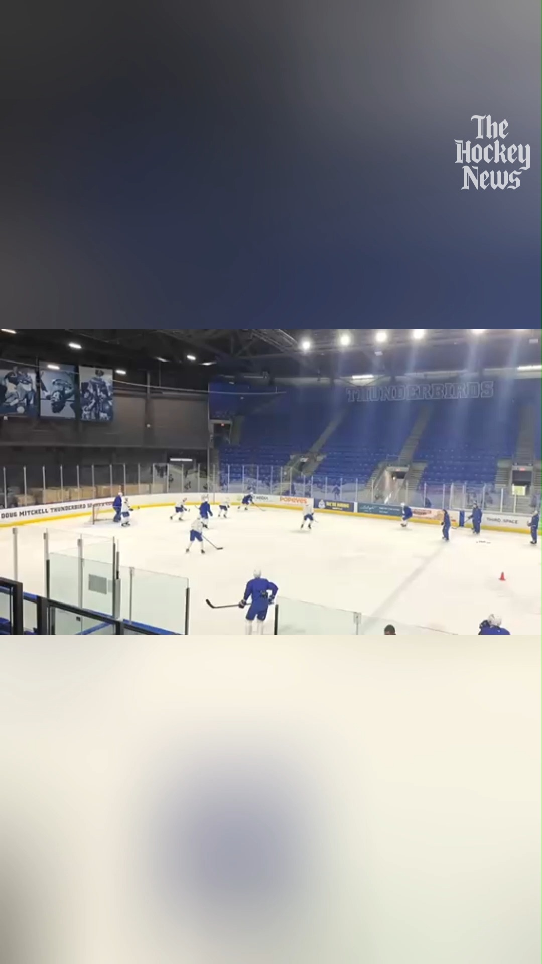 Canucks practice ahead of hosting the Penguins at home https ...