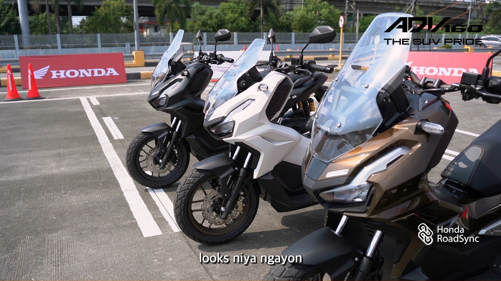 Take a glimpse of the ADV160 launching at the Honda Safety Driving ...