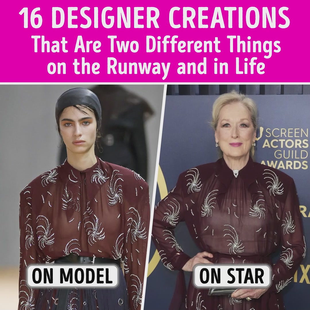 16 Designer Creations That Are Two Different Things on the Runway and ...
