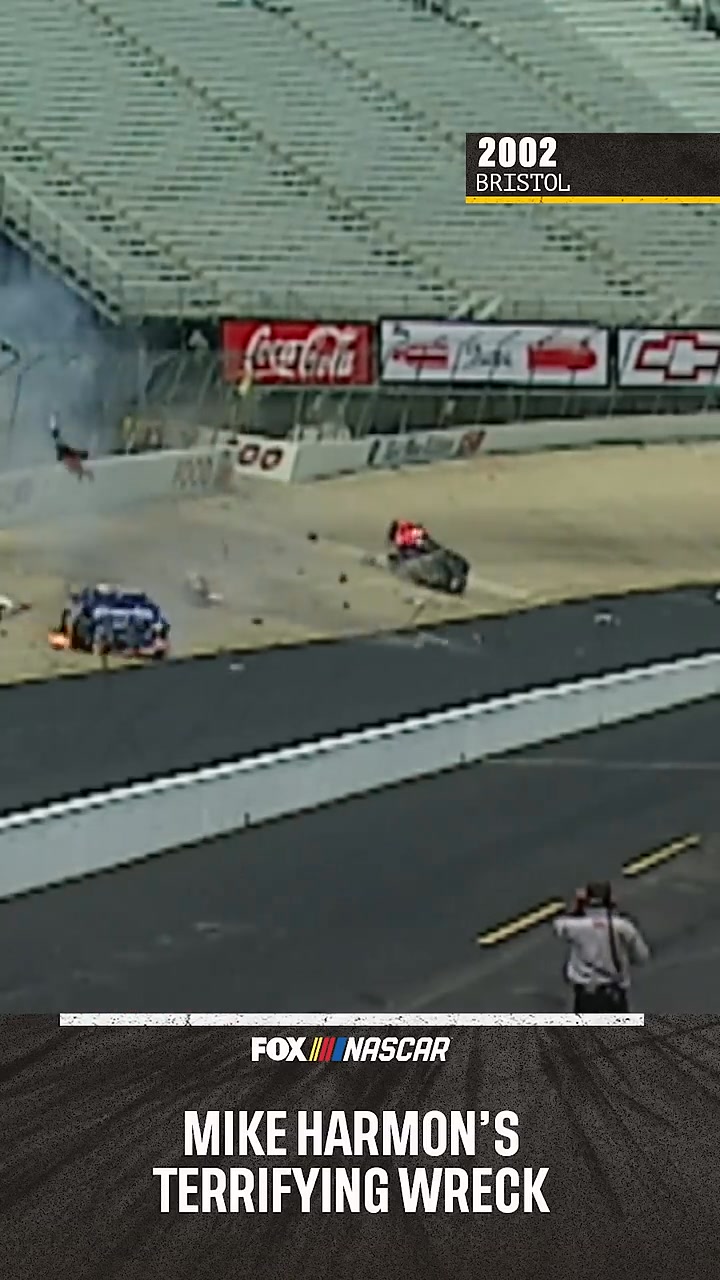 Insane nascar wreck you must see now!!!😳💯🔥 #race #motorsport #NASCAR # ...