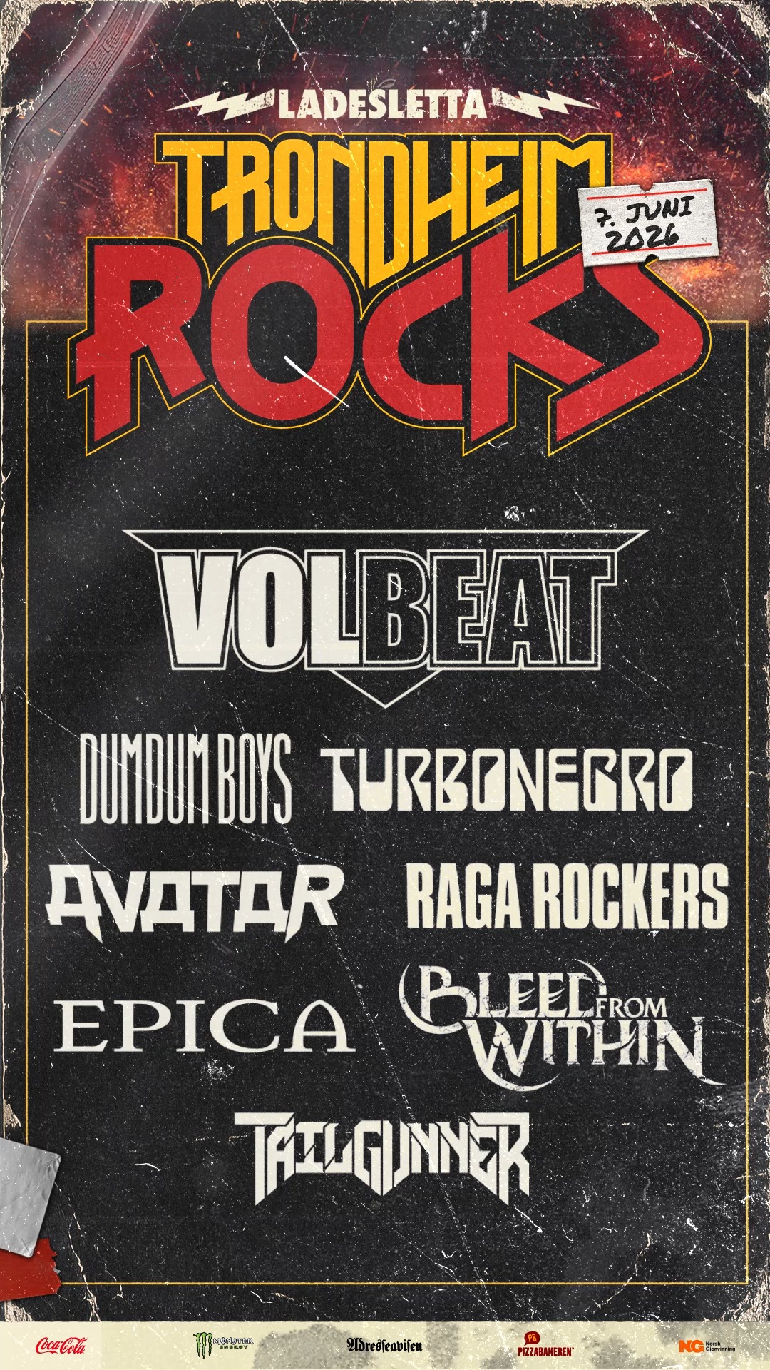 Trondheim Rocks 2026 byr på en lineup med bredde, energi og kvalitet ...