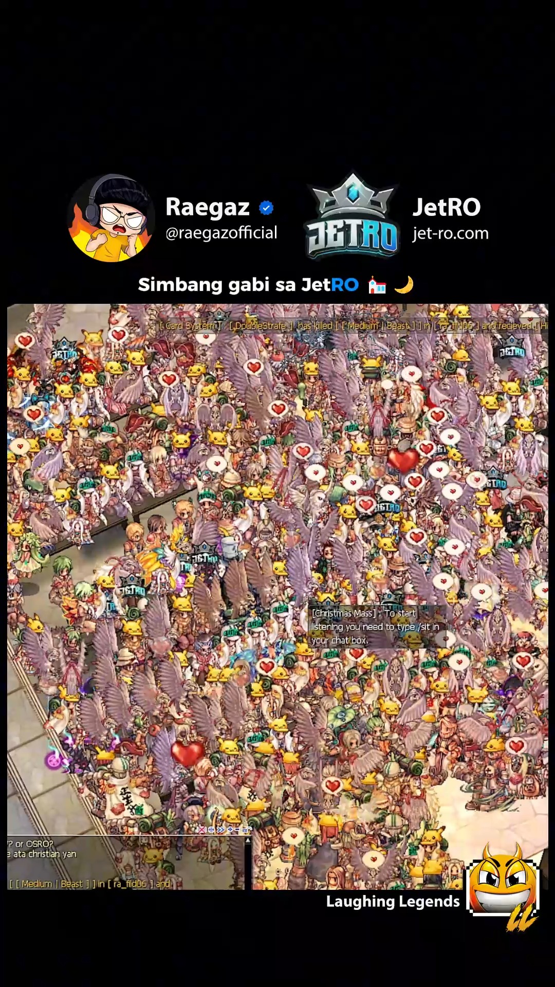 Simbang gabi sa JetRO ⛪🌙 #SimbangGabi #JetRO #RagnarokOnline # ...