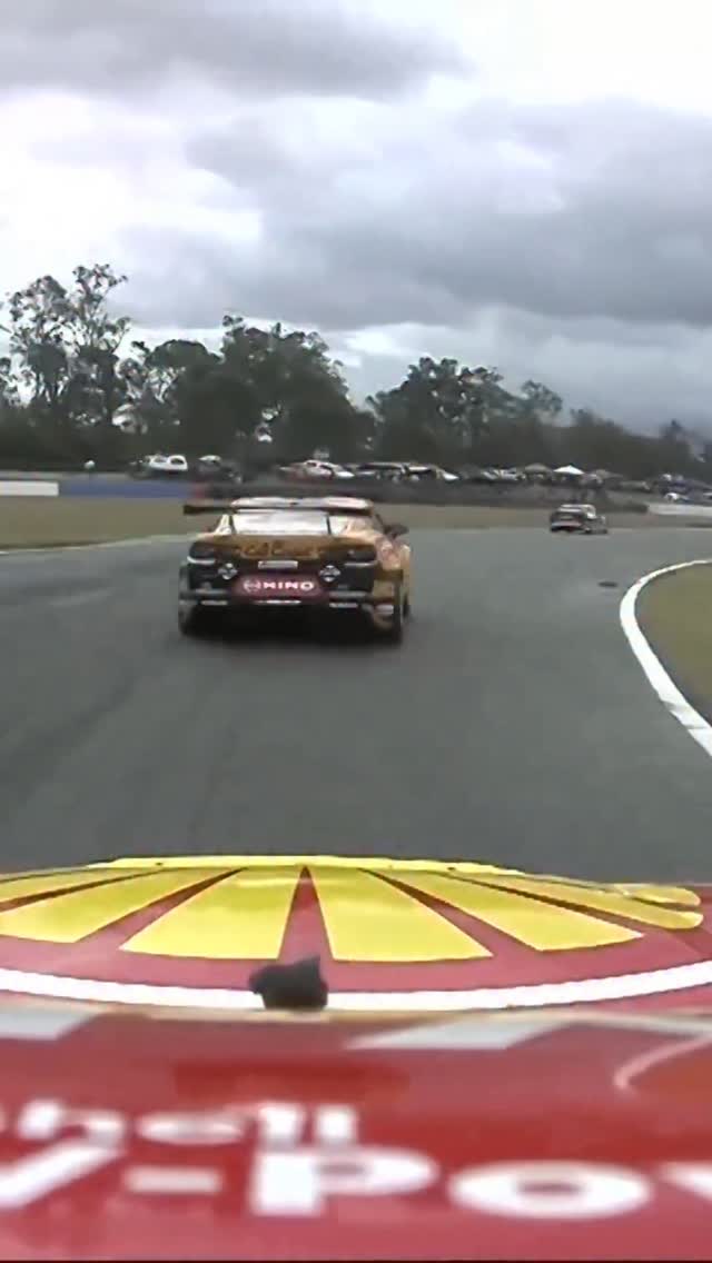 Bush with another pass! | Shell V-Power Racing Team | Facebook