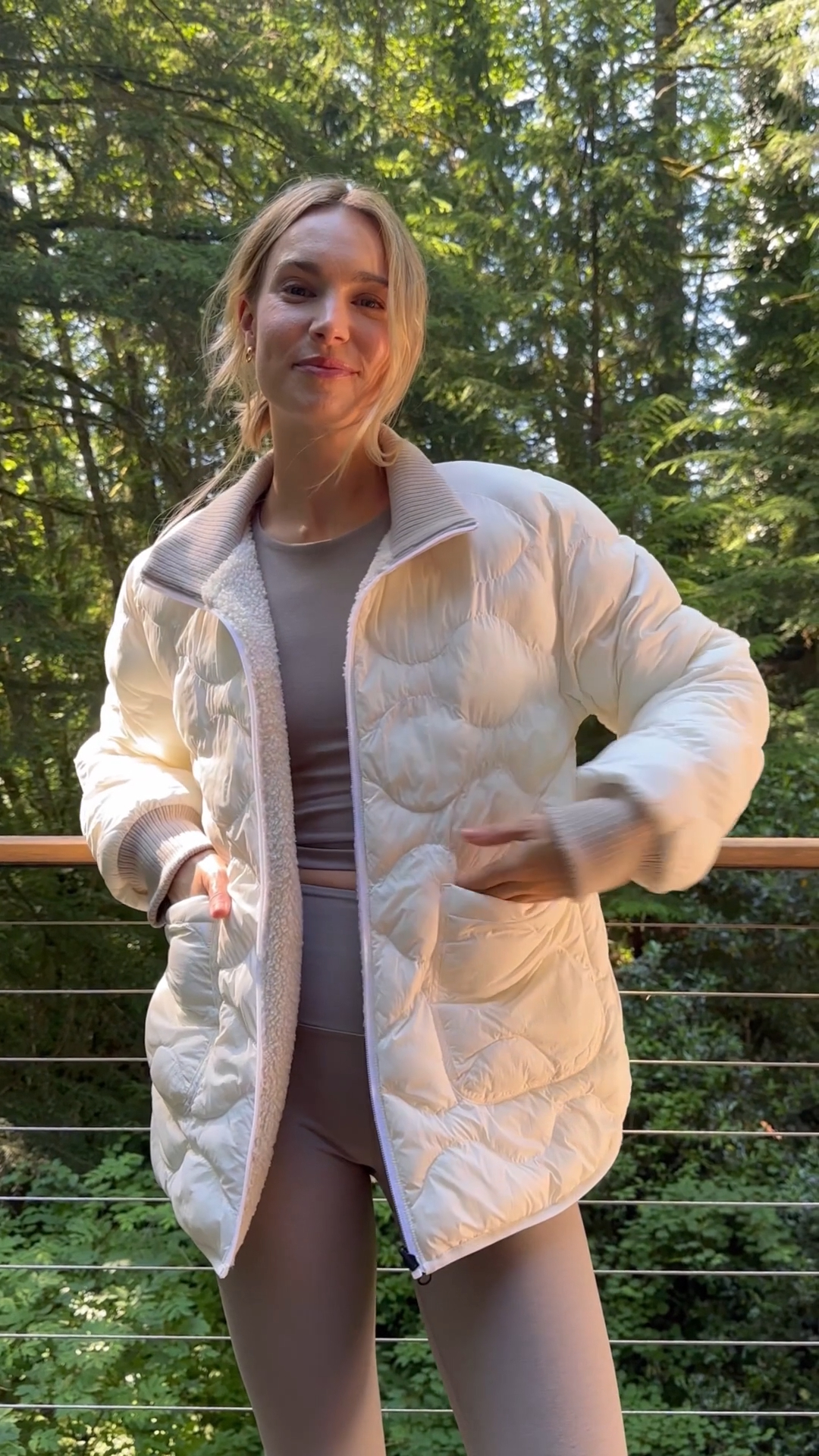 Two is better than one. Our 2-Way Quilted Jacket offers 