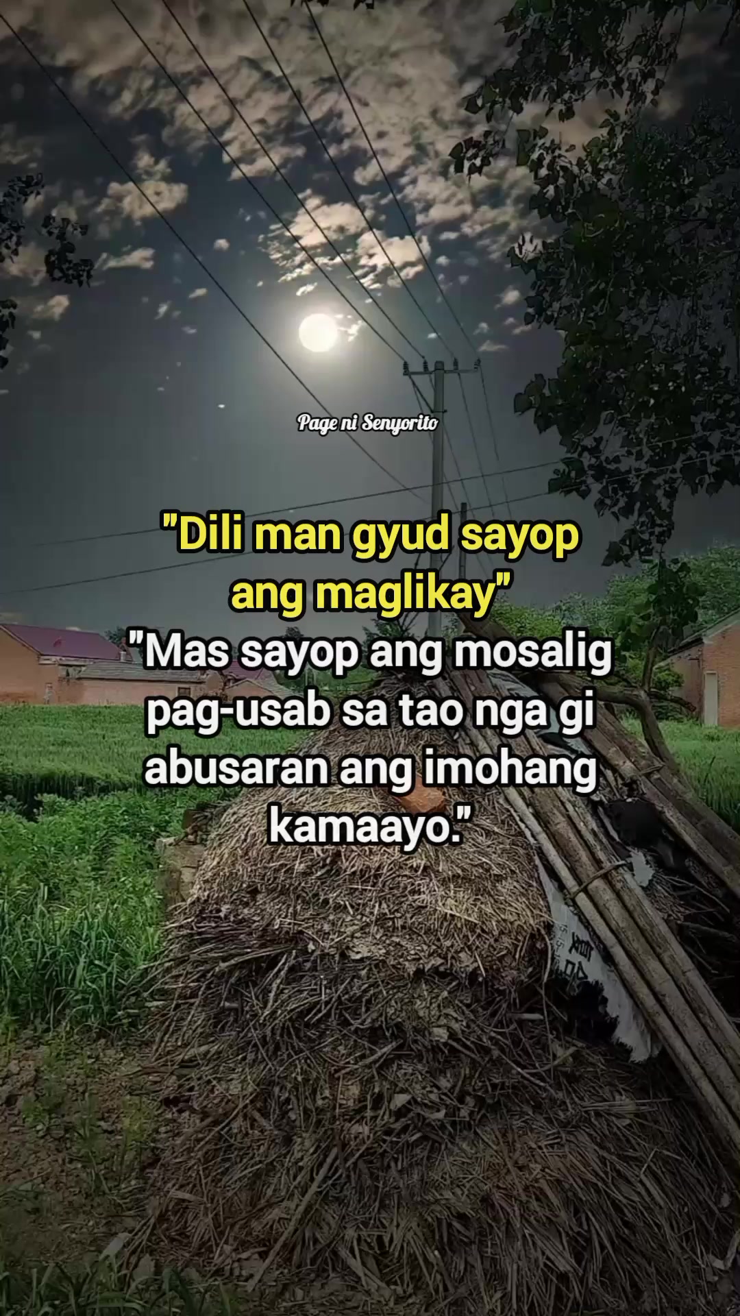 Mao gyud #reels #motivational #qoutes | Page ni Senyorito | Facebook