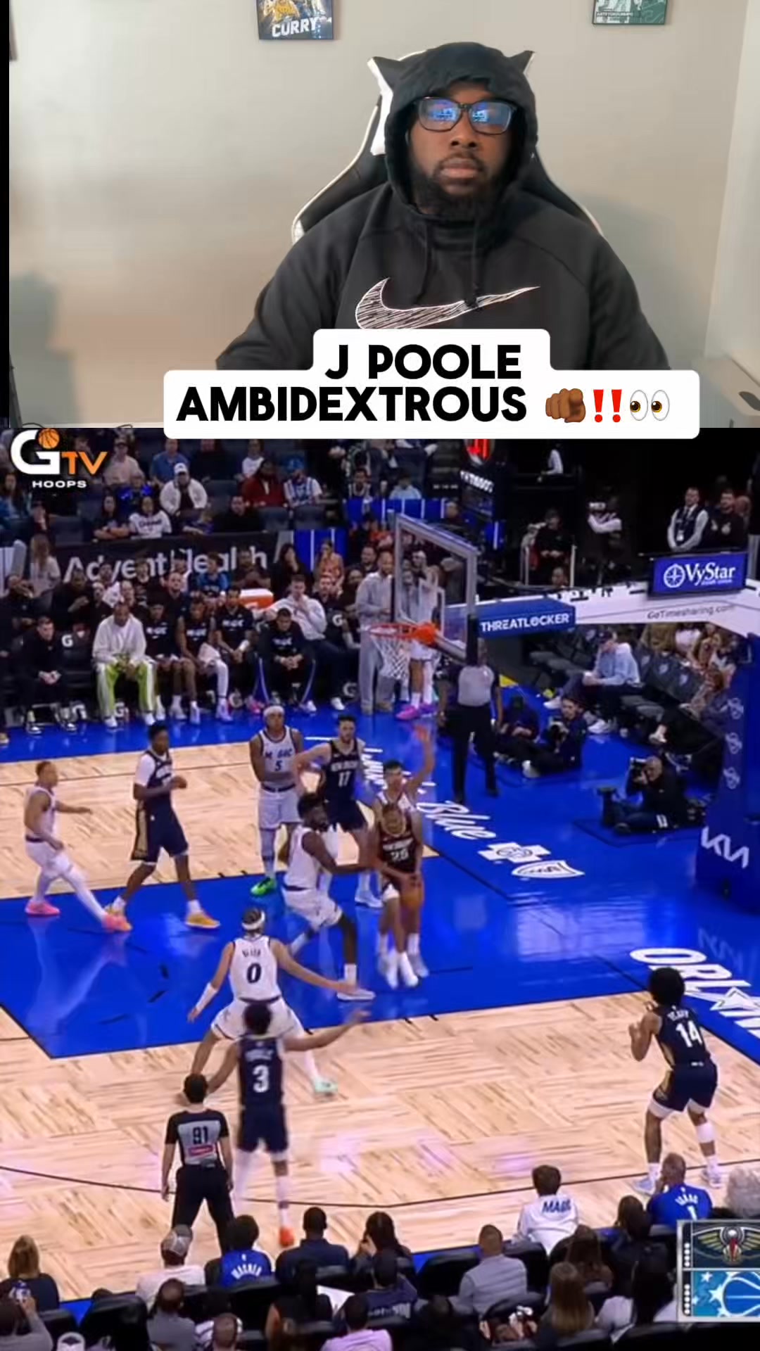 It’s a Poole party this tuff 🫵🏾‼️😤 #competition #reaction #basketball # ...
