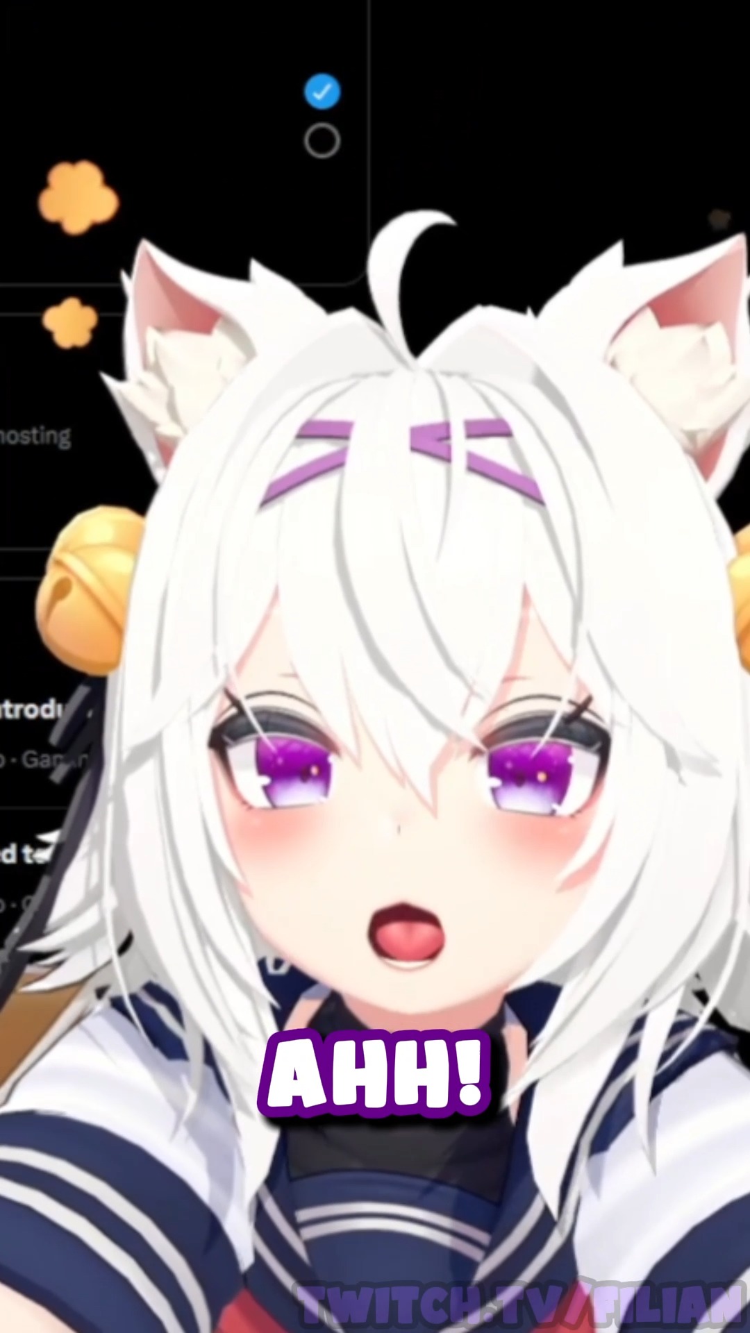 Filian is shocked by her fanart #vtuber #filian #fanart #anime # ...