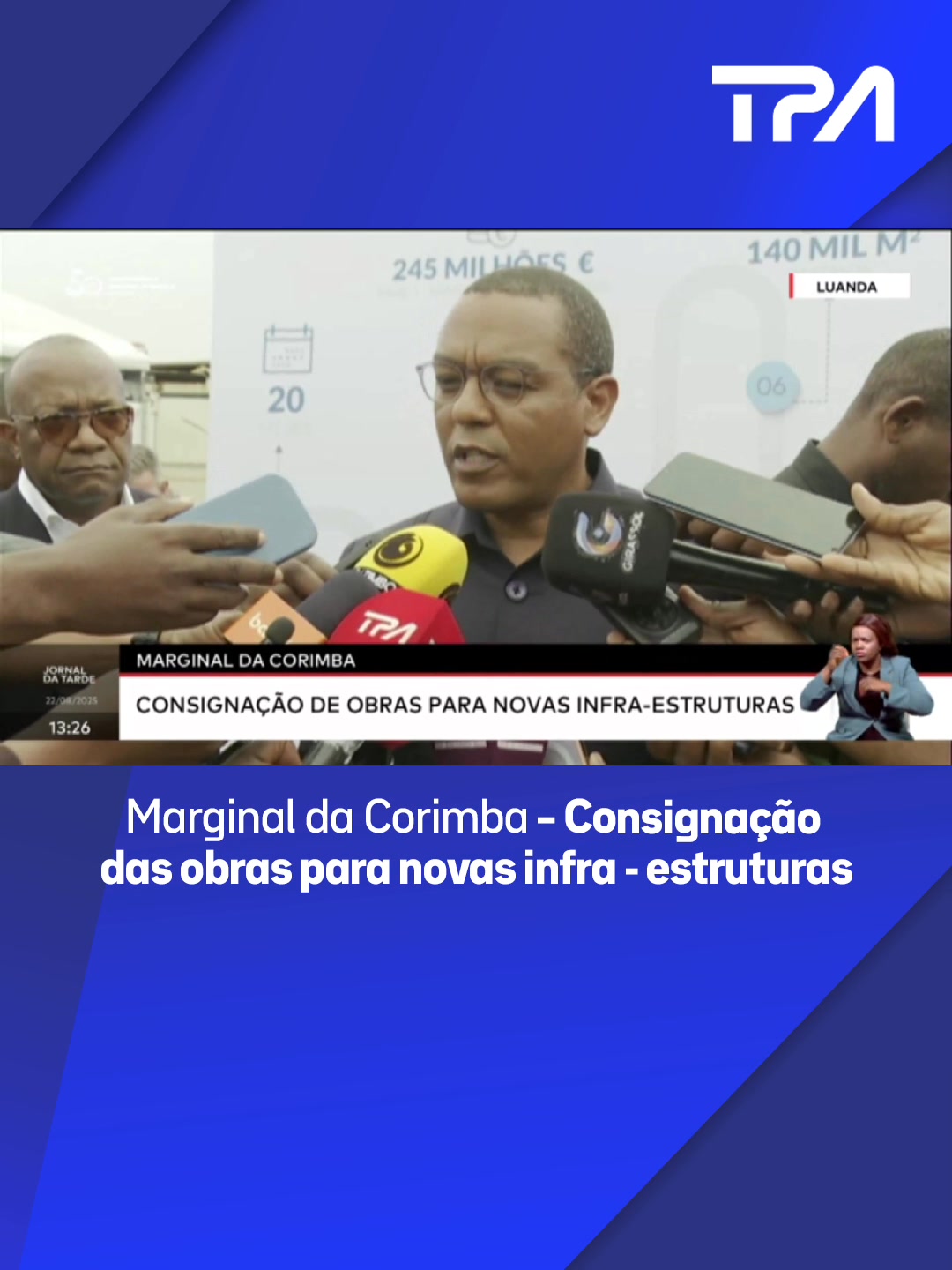 Marginal da Corimba – Consignação das obras para novas infra ...