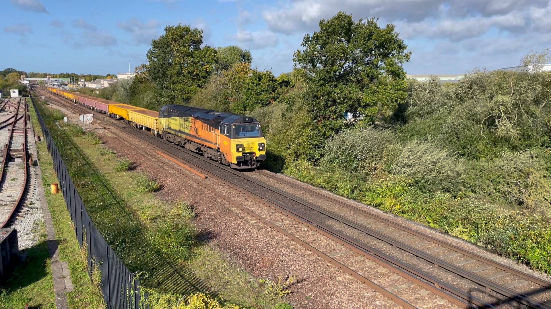 Fantastic to finally catch a Colas 70 on a daytime engineers working ...
