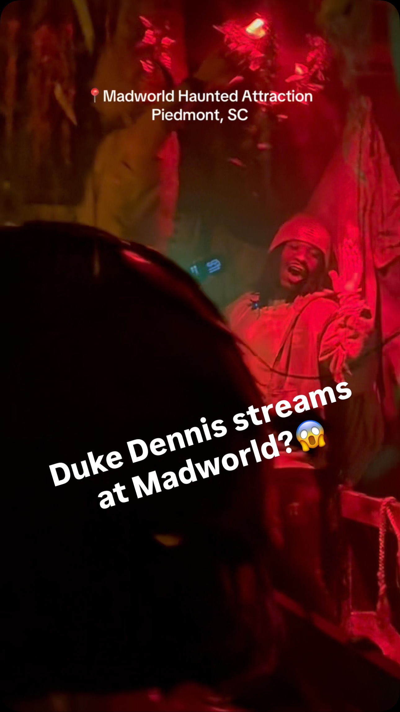 Duke Dennis streams at MADWORLD?!?!😱😈 Thanks so much to @dukedennis and ...