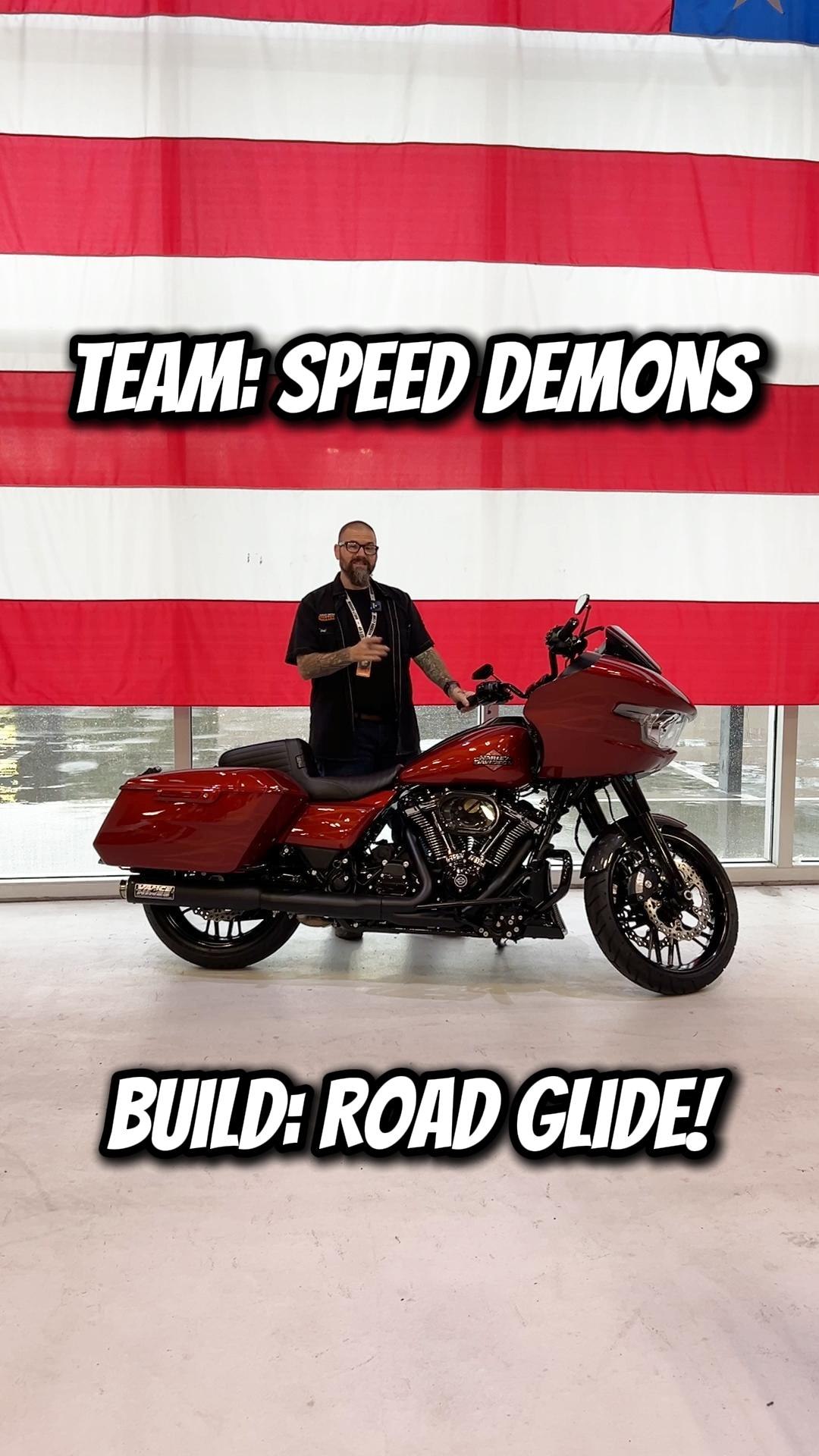 Introducing: Team Speed Demons' Road Glide Build! 🔥 Find your next ride ...