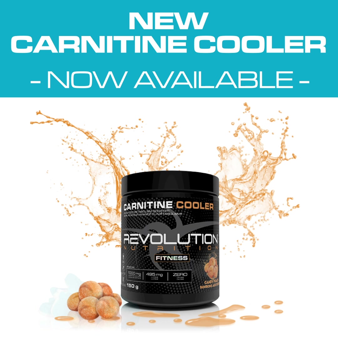 🔥Revolution Nutrition Carnitine Cooler is a refreshing new way to add this amazing amino acid to your diet! This powerful amino acid helps the body to use fat as energy instead of storing it., ➡️