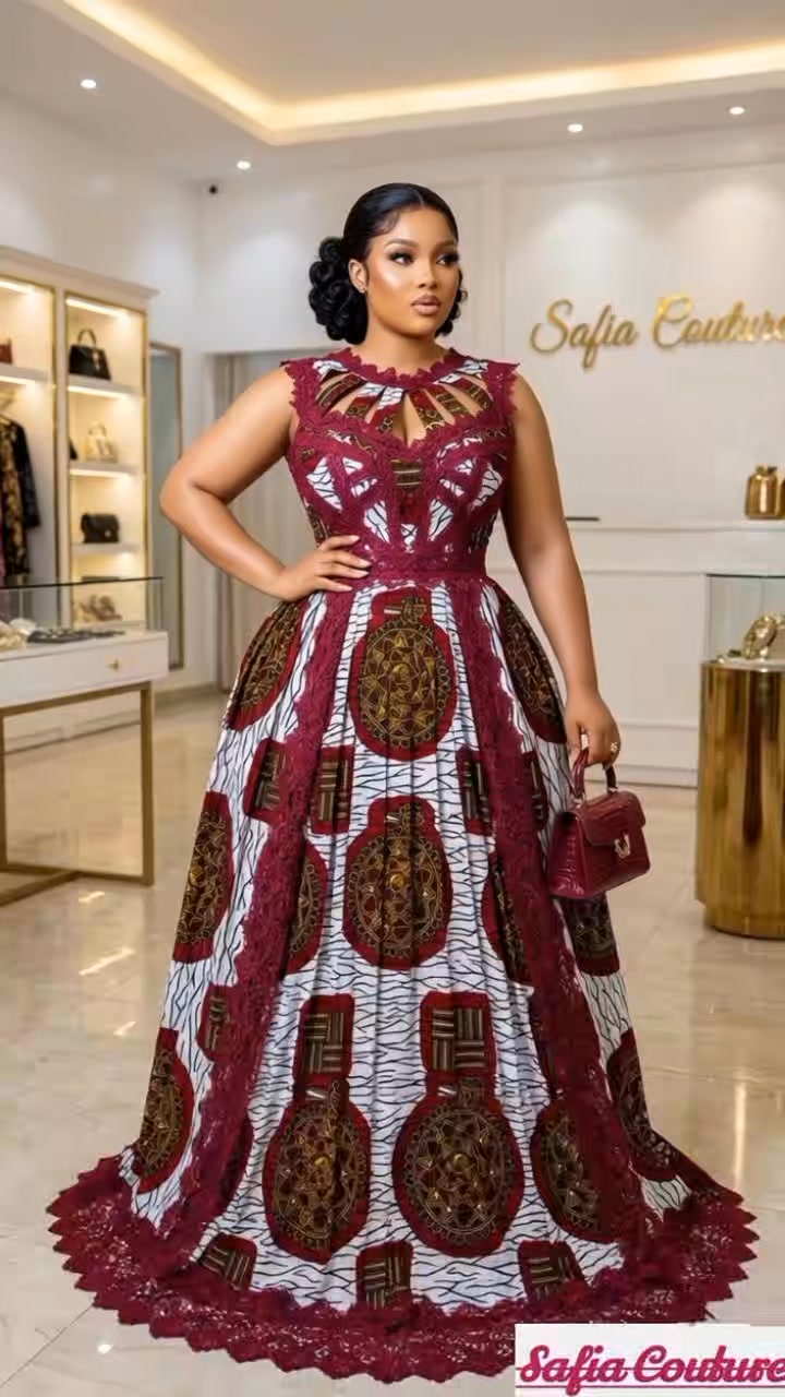 Beautiful Ankara Maxi dresses 👌😍 | Safia Couture Catalog