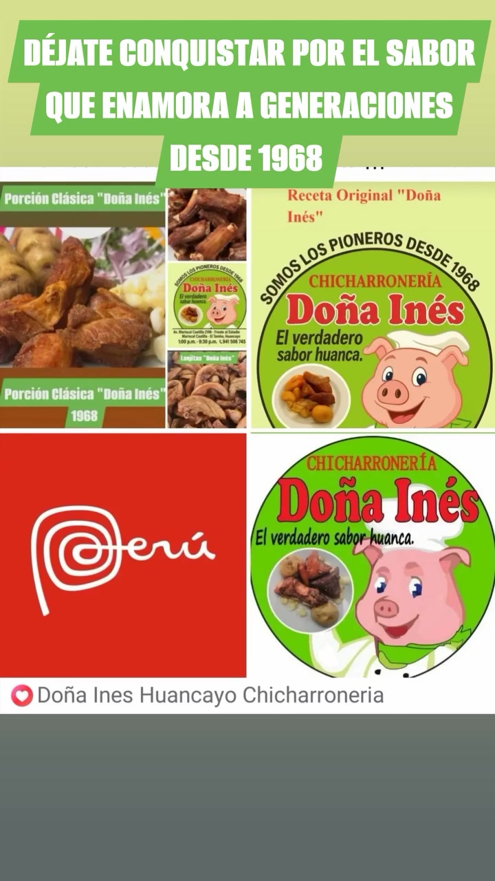 Chicharronería “Doña Inés” Huancayo Perú - El Verdadero Sabor Huanca ...