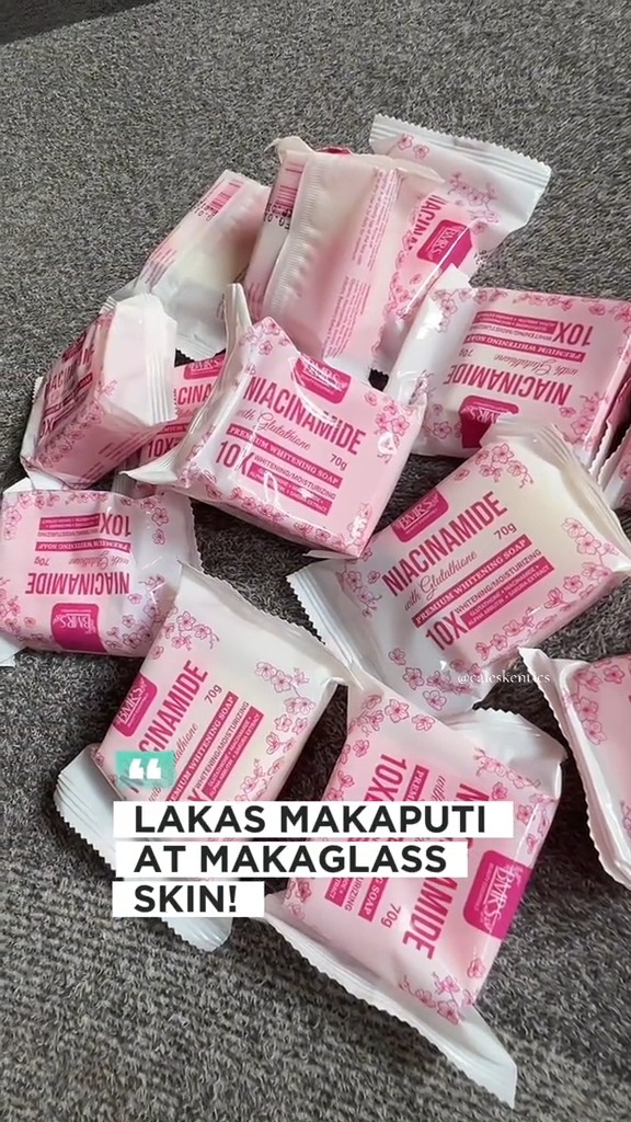 bmrs niacinamide with glutathione soap Brighten and Nourish with Soap! ✨, Transform your skincare routine with the powerful combination of Niacinamide and Glutathione in our BMRS Soap. Perfect for alpha arbutin BMRS Niacinamide with Glutathione Premium