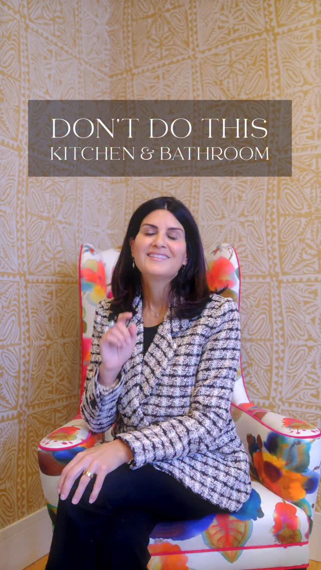 These interior design tips can save your kitchen or bathroom! 💁🏻‍♀️ ...