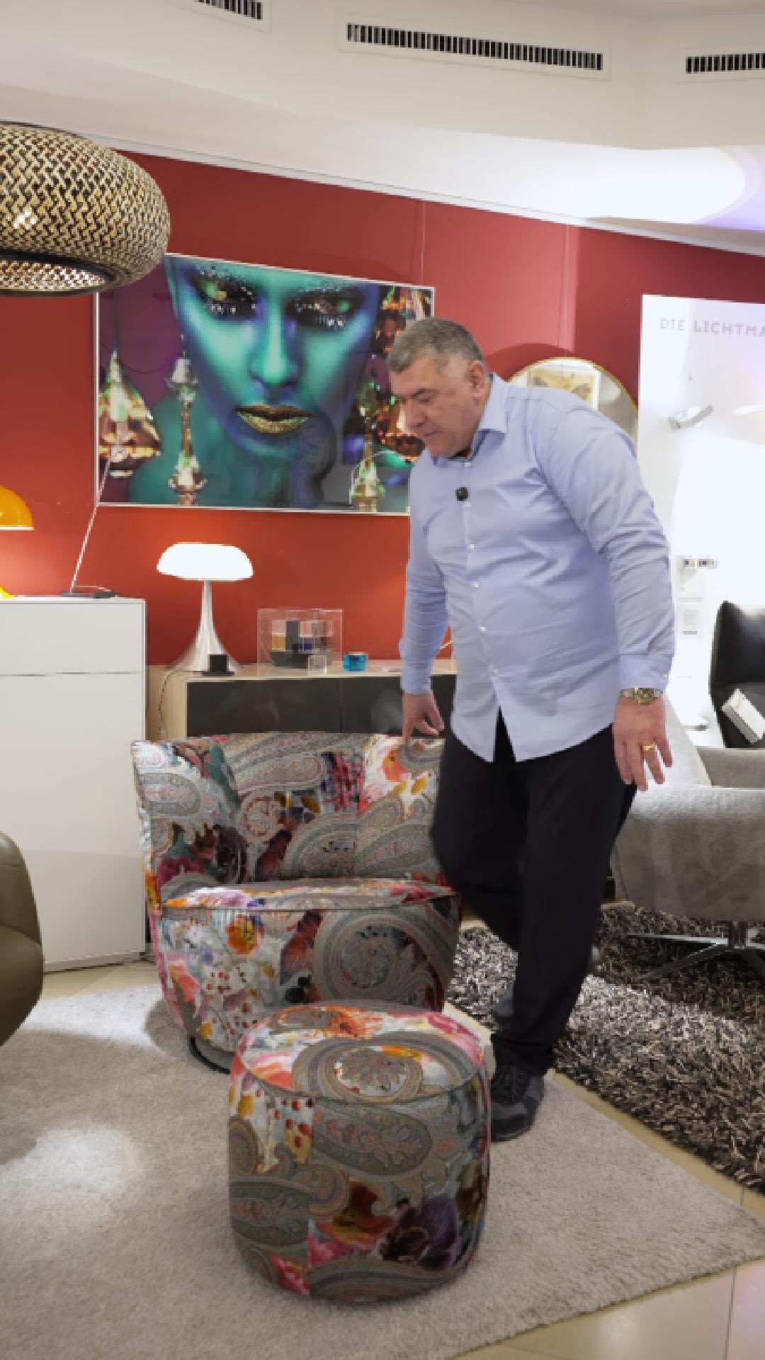 Design, das bewegt: Donna von Bullfrog., Dank Schaukel- und Drehfunktion passt sich Donna jeder Bewegung an und bietet entspannten Komfort mit Leichtigkeit. Sein außergewöhnliches Design macht den
