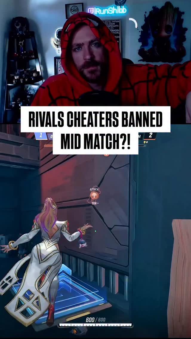 Marvel Rivals Cheaters are being Banned MID MATCH #Marvel #rivals # ...