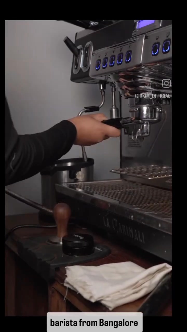 Barista training at Tahamzam Senapati bought to you by Senapati ...