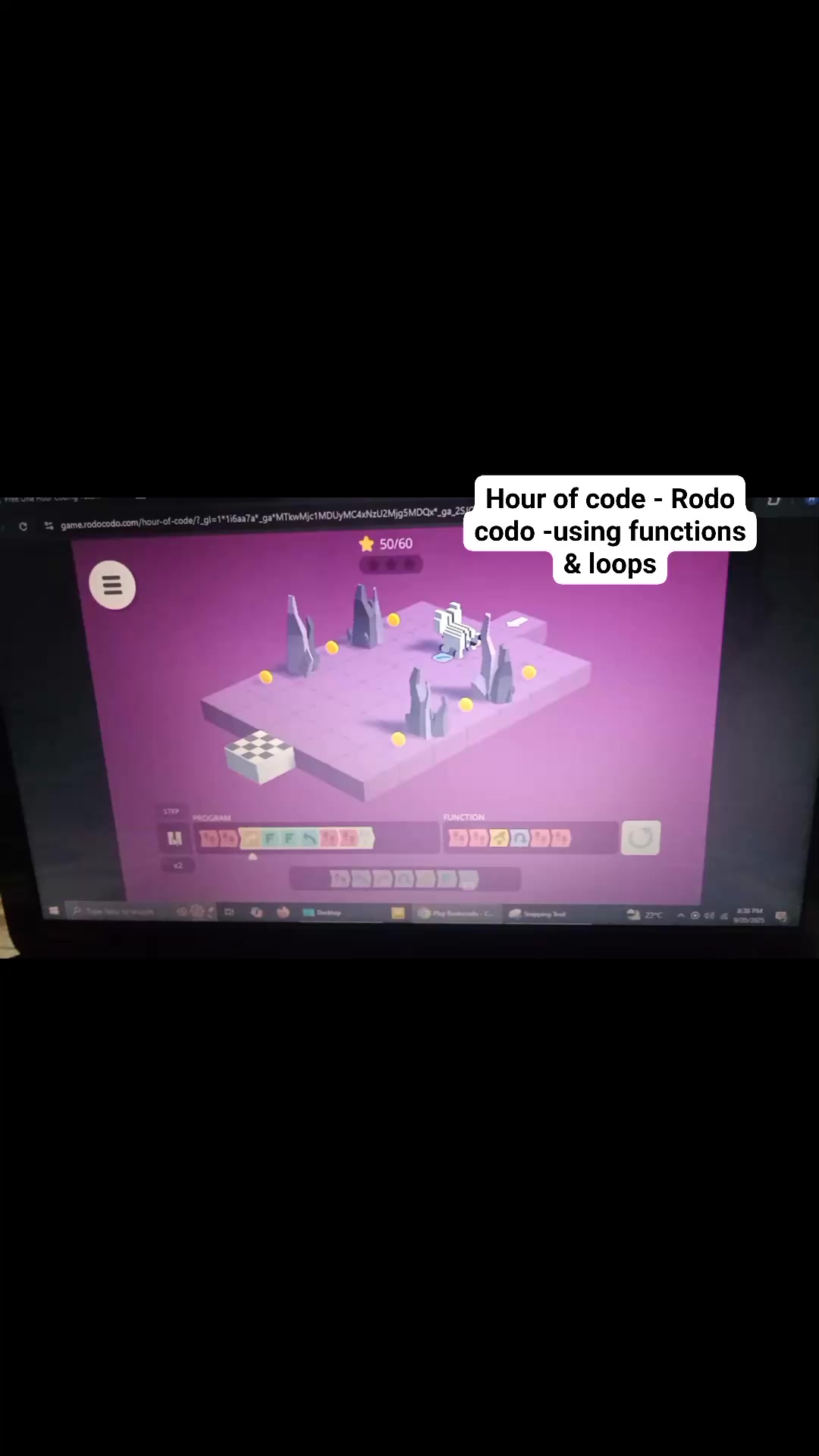 Hour of code -Rodo Codo activity -Using functions & Loops #coding ...