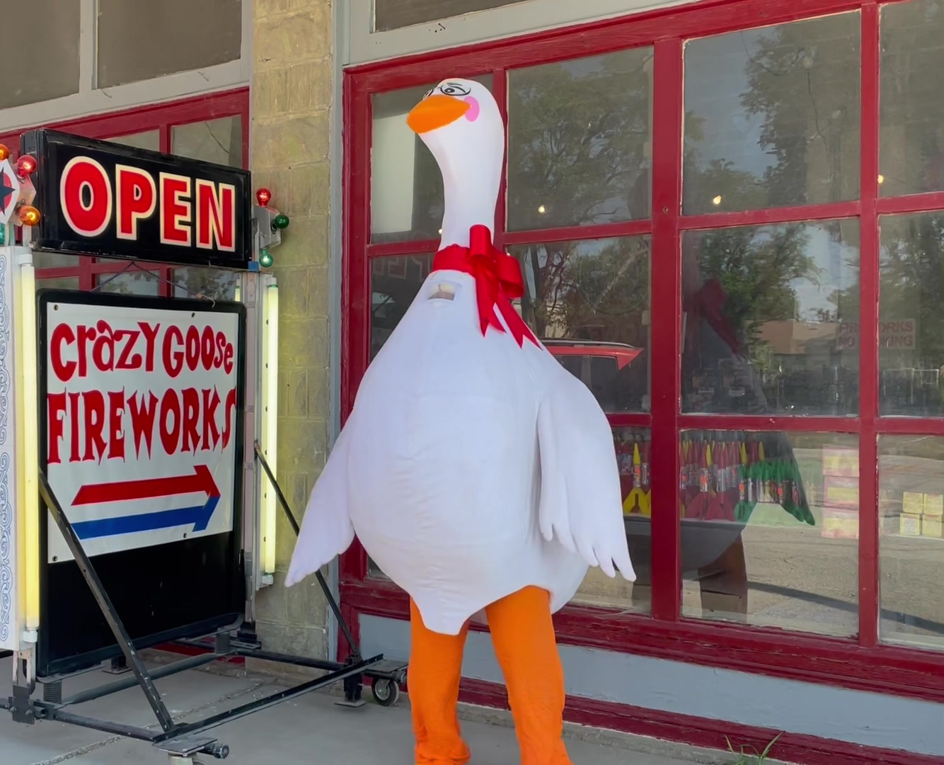 The G O O S E is excited to see all of you at Crazy Goose Fireworks! 💥 ...
