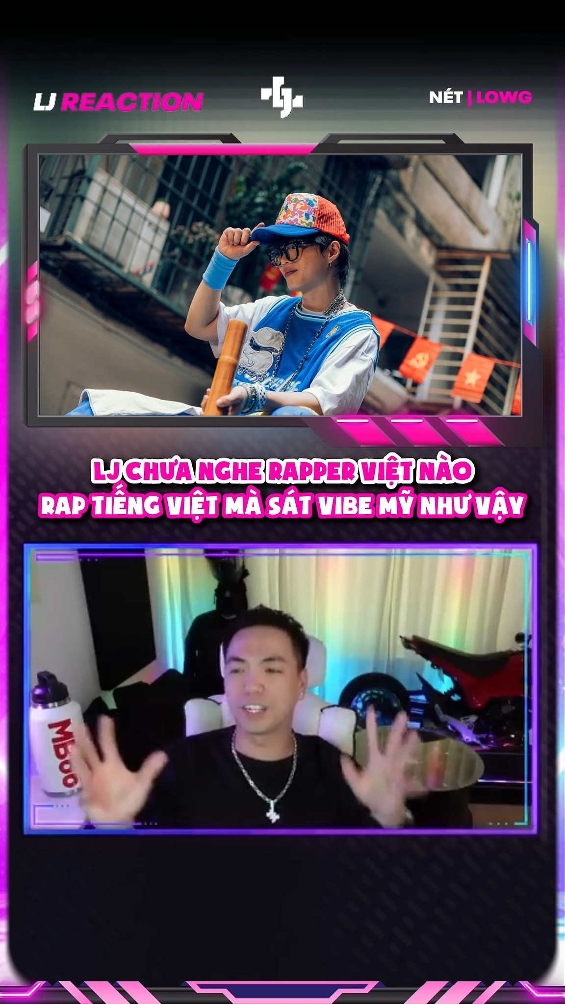 LJ chưa nghe rapper Việt Nam nào rap tiếng Việt mà sát được cái vibe Mỹ ...