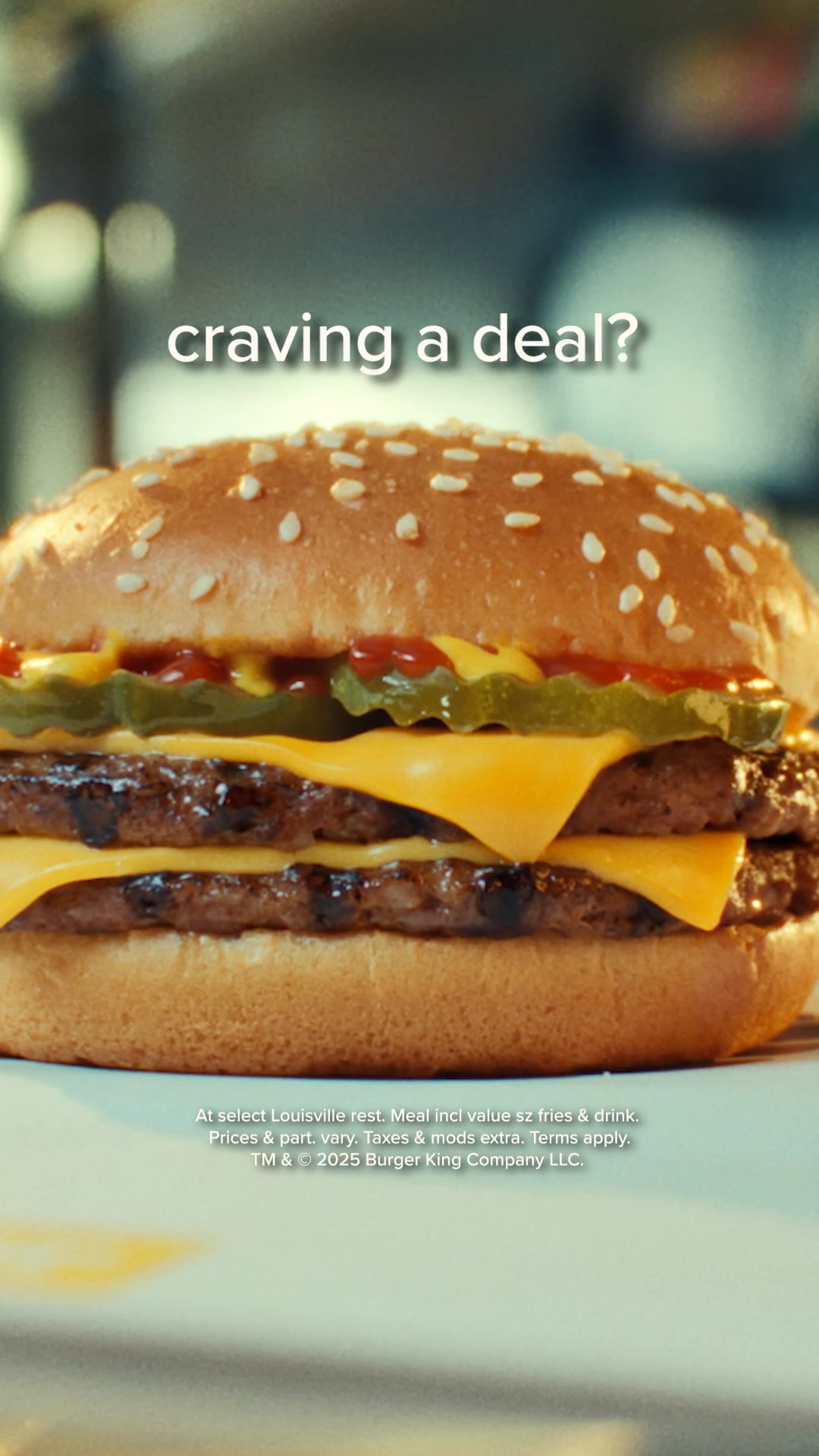 Can't get this flame-grilled flavor for $4.99 anywhere else