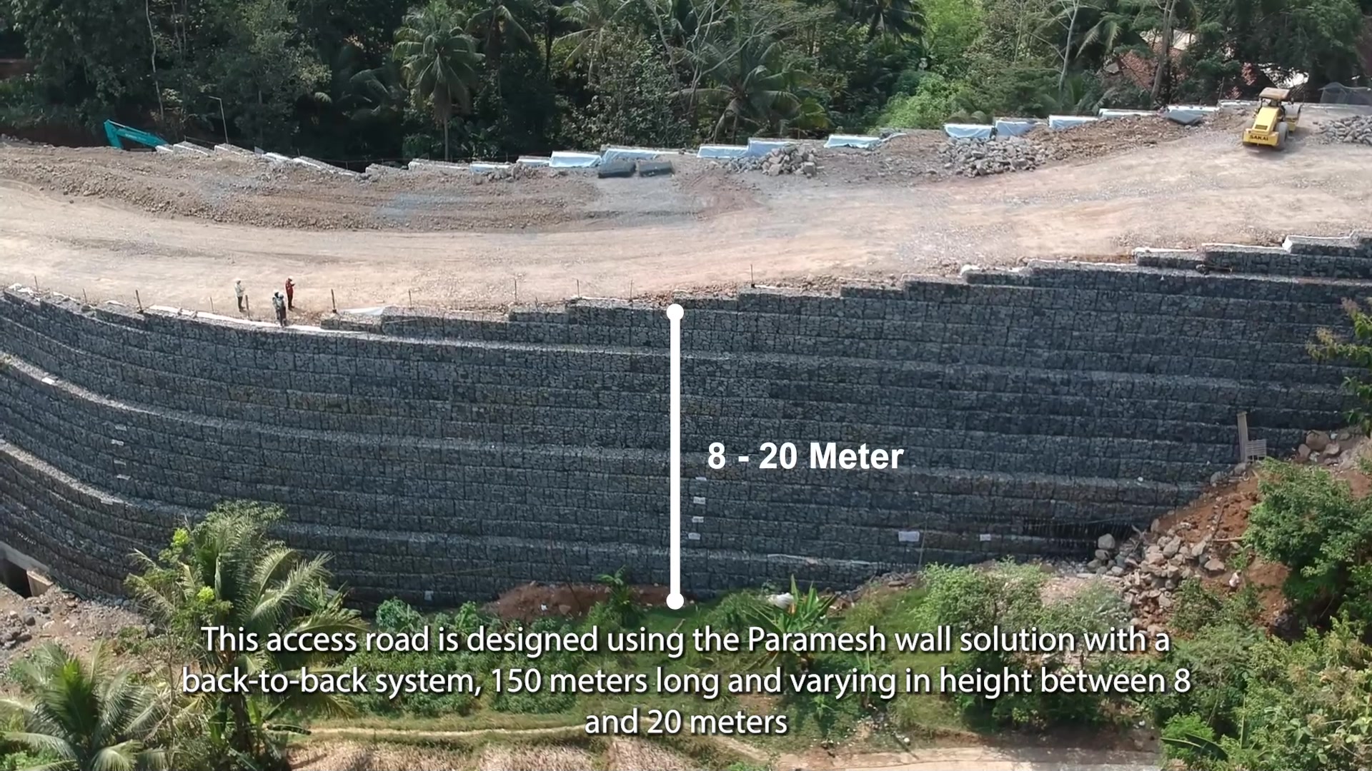 Maccaferri's Paramesh hybrid system at India – Myanmar Friendship Road ...