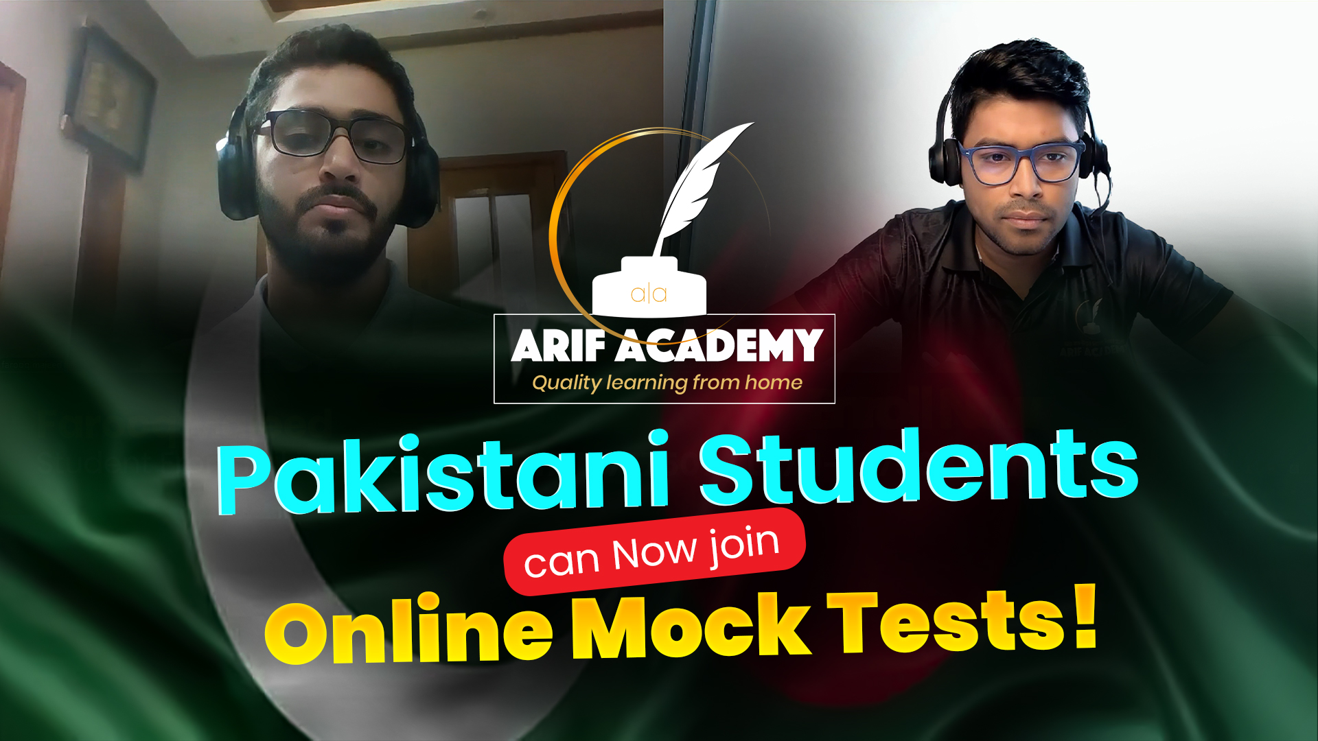 One of our Pakistani student sharing his experience about Arif Academy ...