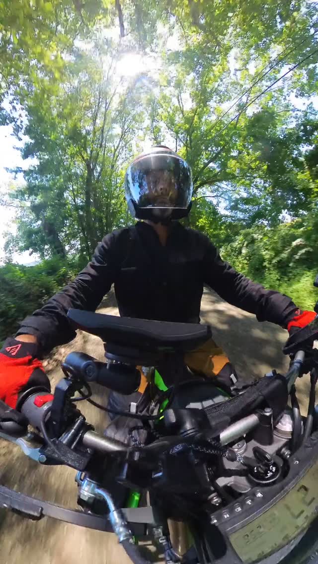 Got out on some trails today. I don’t think the weather could have been ...