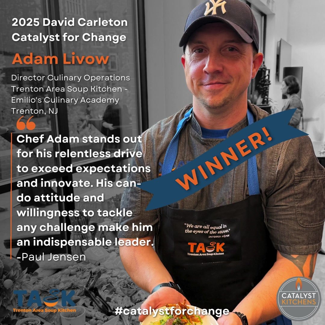 🌟 Spotlight on Chef Adam Livow – 2025 David Carleton Catalyst for ...