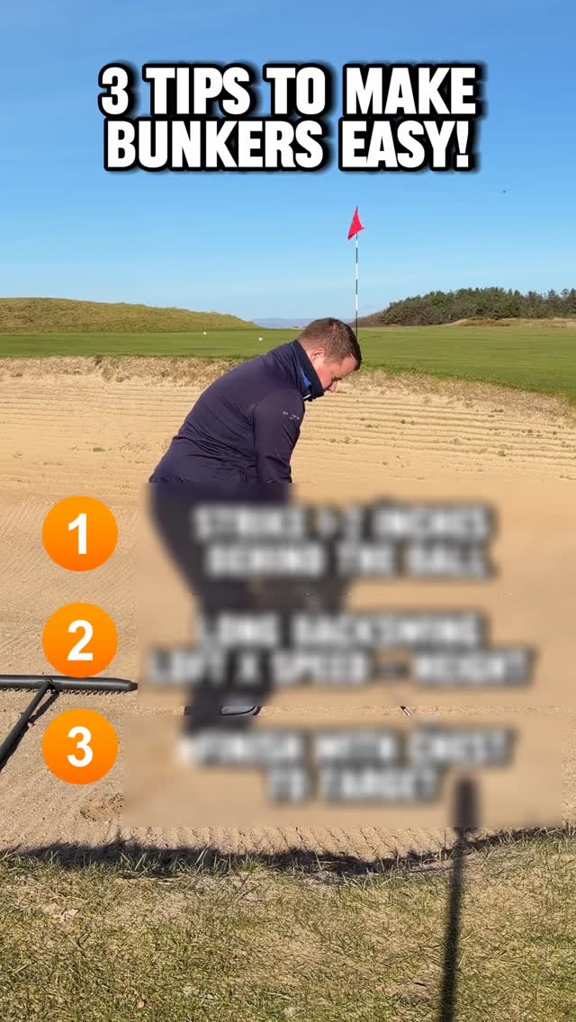 Comment “SPLASH” and I’ll send you tips to master your bunker shots ...