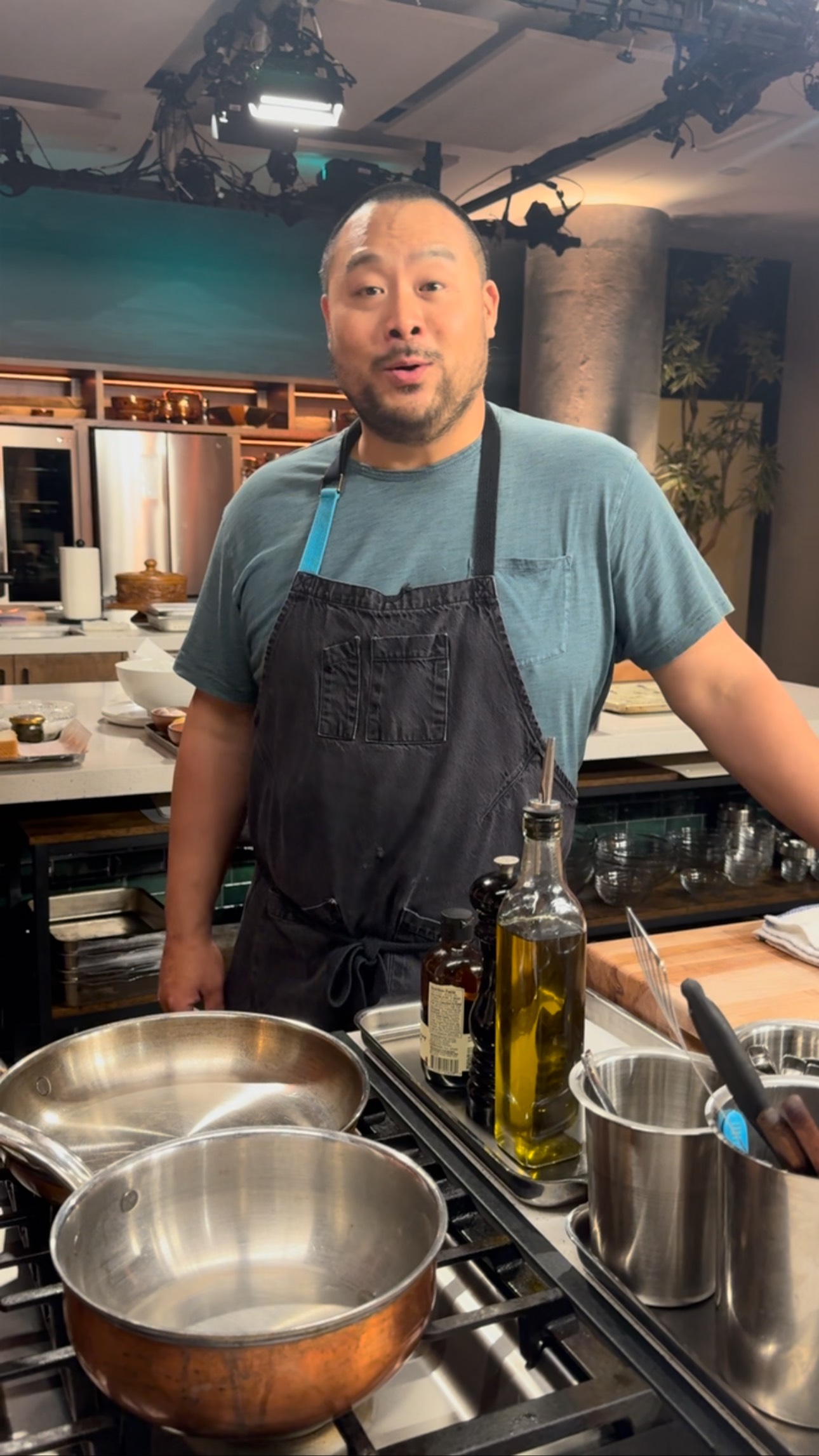 Back in the @dinnertimelive kitchen…knocking off some rust…cooking for ...