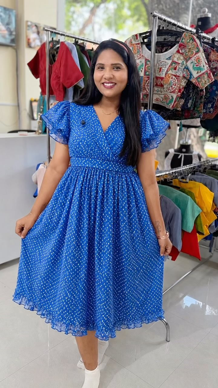 ✨ Turn Beautiful Fabric into Your Dream Designer Frock! 👗💖, Choose your favorite fabric and get it custom-stitched into a stunning designer frock, tailored to your perfect fit. Premium stitching, 