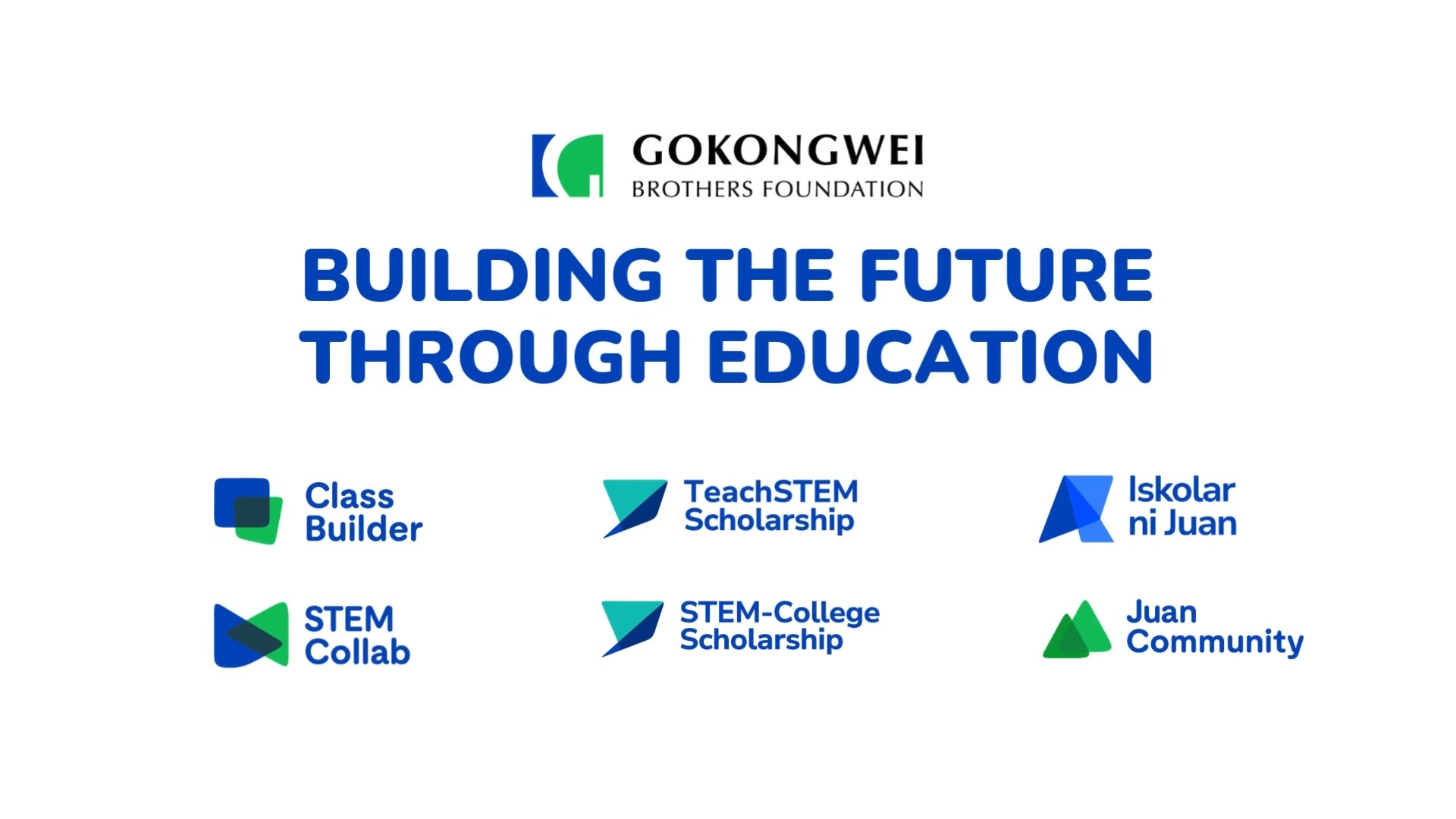 𝗔 𝗡𝗲𝘄 𝗟𝗼𝗼𝗸 𝗮𝘁 𝗚𝗕𝗙 𝗣𝗿𝗼𝗴𝗿𝗮𝗺𝘀 💙💚🤍 Gokongwei Brothers Foundation remains ...