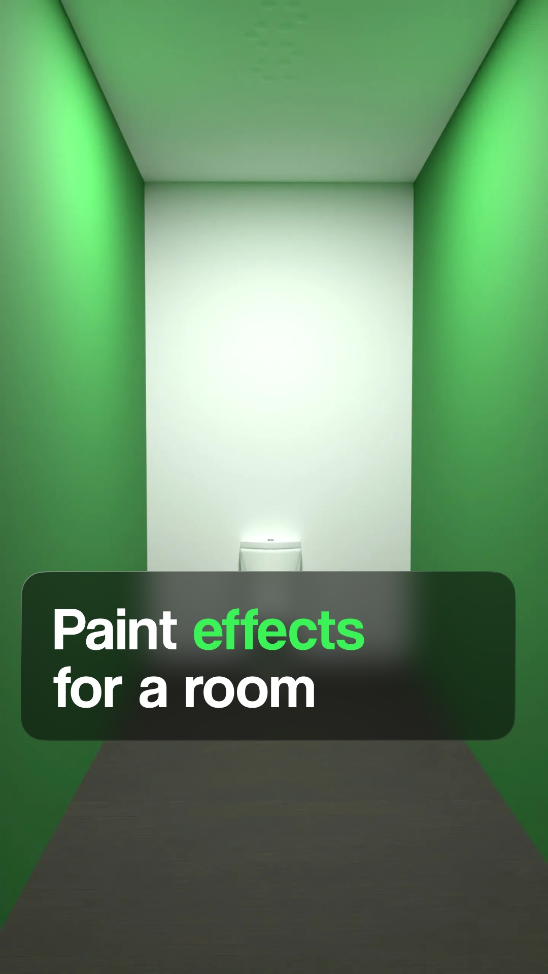 Paint effects for the bathroom 🎨🛁 Enlarge or shorten your space: which ...