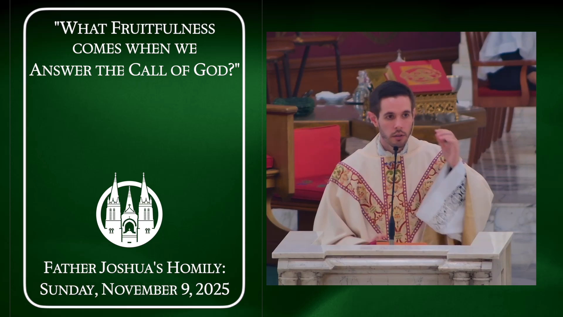 Homily: 