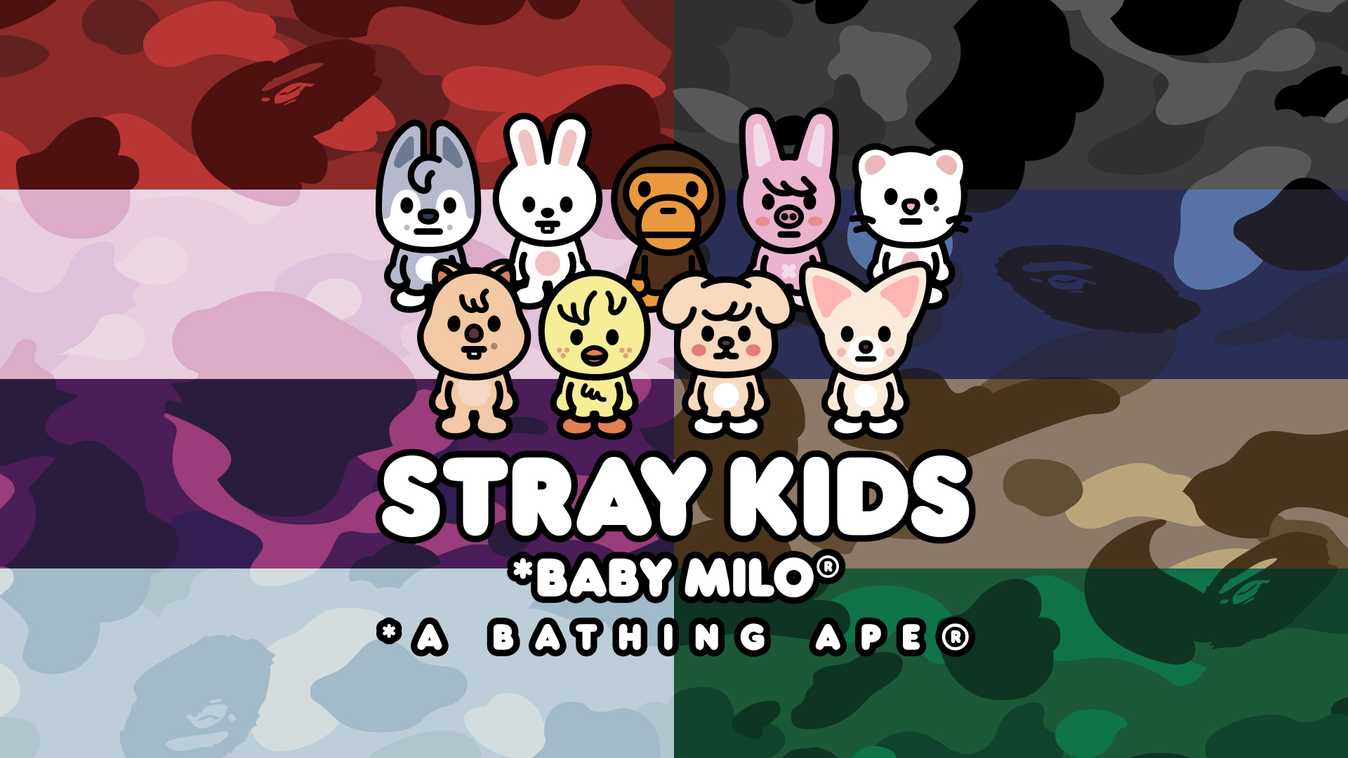 STRAY KIDS x A BATHING APE® IT'S A CEREMONY! The wait is nearly