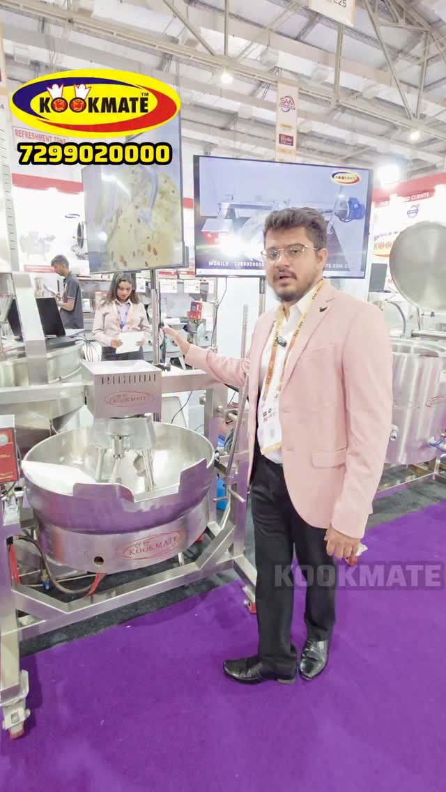 Diwali Sweets Making in khoya & Halwa Making Machine |Automatic Sweets ...