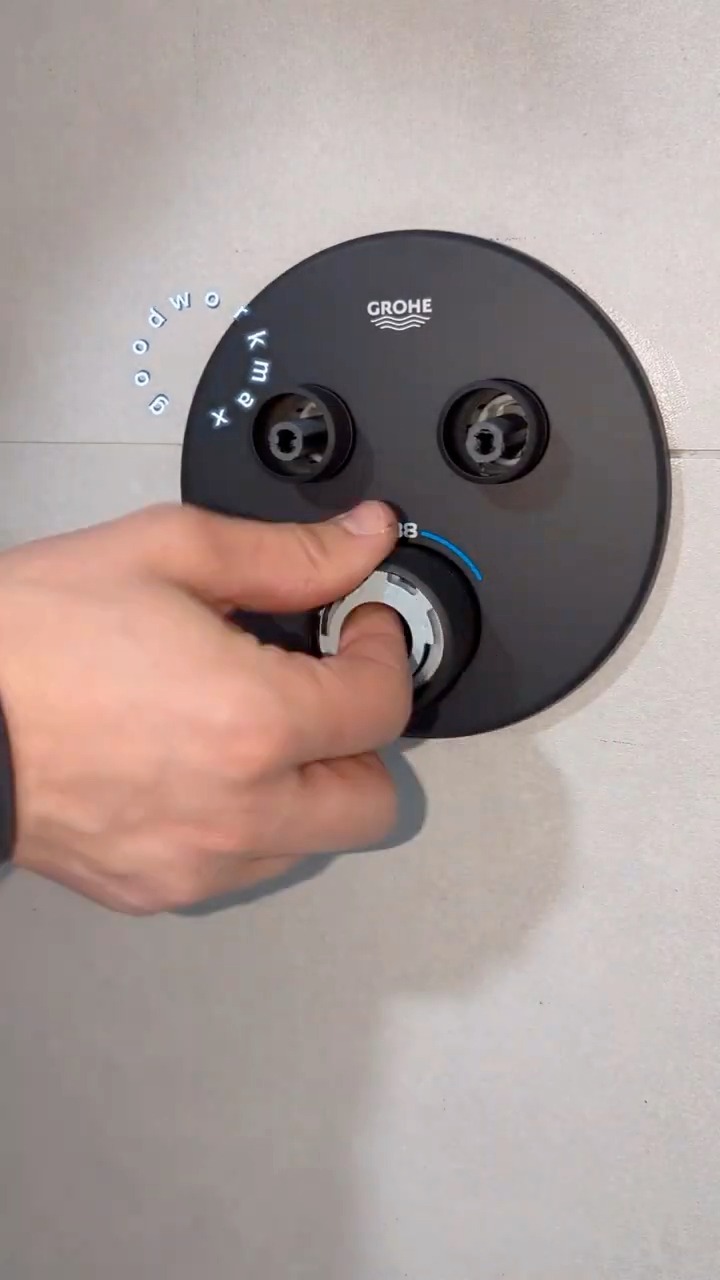Grohe Grohtherm SmartControl 310 shower system, 1/2”, built-in ...