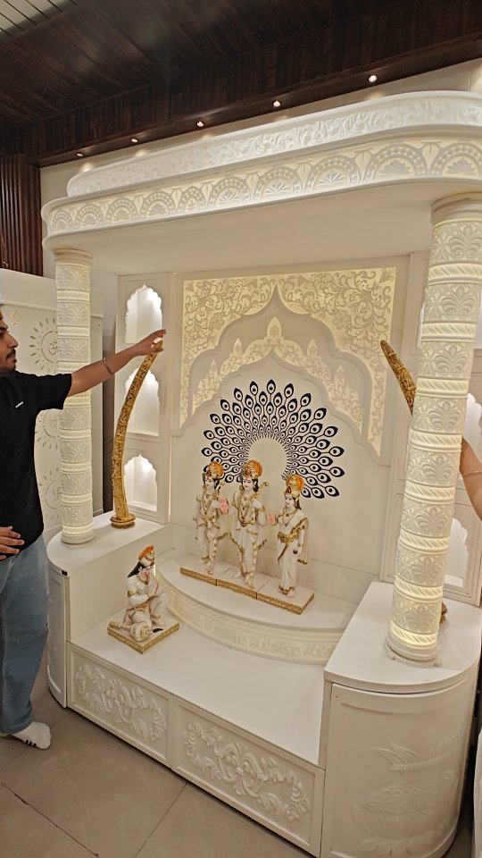 Designer Mandir direct from Factory Follow @exploringkamal . Contact ...