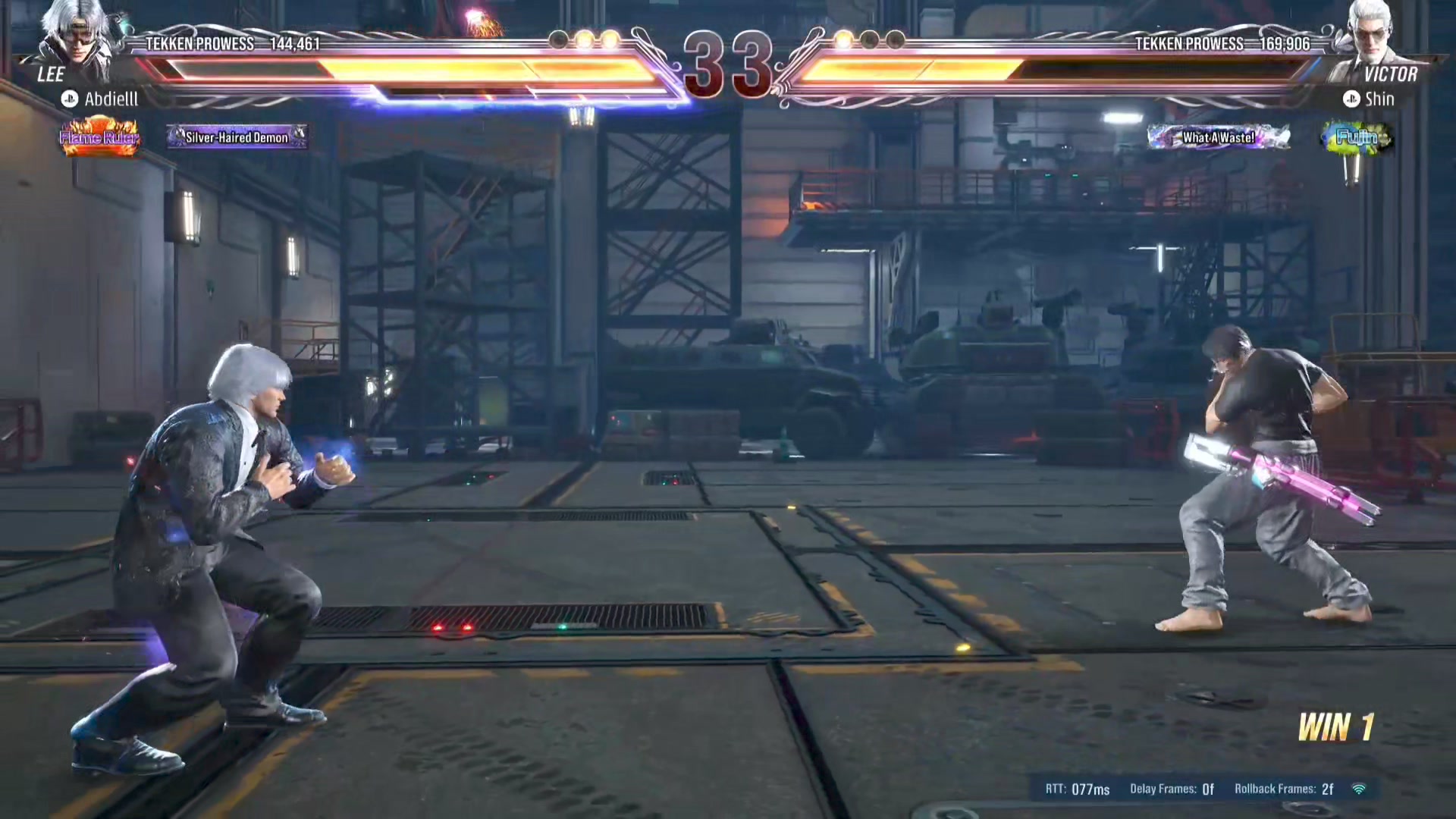 Victor is a spammy character in Tekken