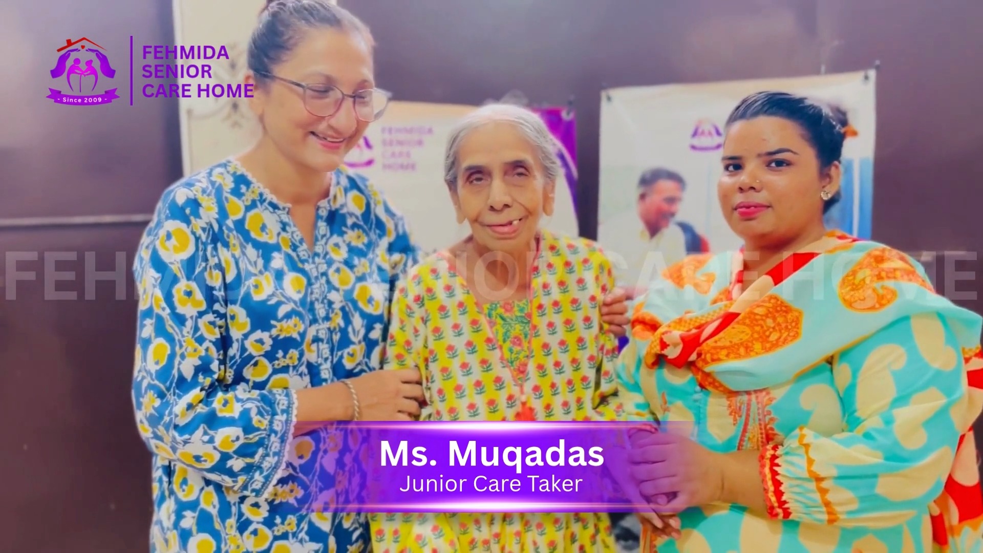 Meet our Junior Care Taker, Ms. Muqadas a dedicated member of the ...