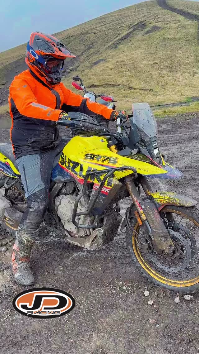 @james_deacon59 putting the the Suzuki V-Strom 800 DE through it’s ...