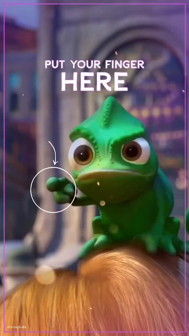 I have something to say, put your finger on the screen NOW Tag your ...