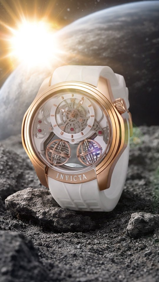 Invicta Men's Specialty Rose Gold-Tone Steel Bracelet & Case