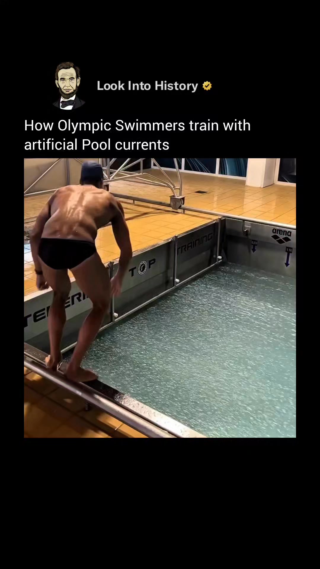 Olympic swimmers don’t just train in any pool 🏊‍♂️—they train in pools ...