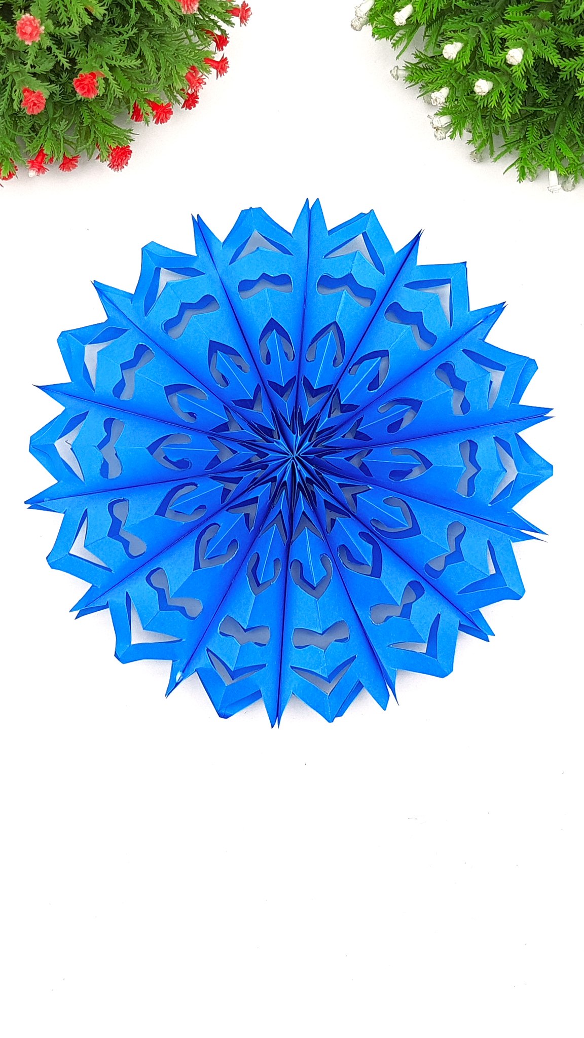 How to Make Paper Snowflakes - Craft for Christmas Festive Snowflake ...